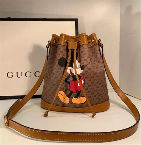 gucci mickey mouse bag collection|gucci mickey mouse bucket bag.